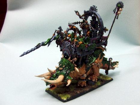 Lizardmen Stegadon by charok