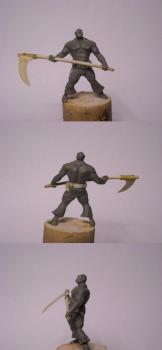 Feeling the life- barbarian warrior by Micheluzzo