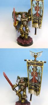 Sanguinary guard standard bearer by RAFF