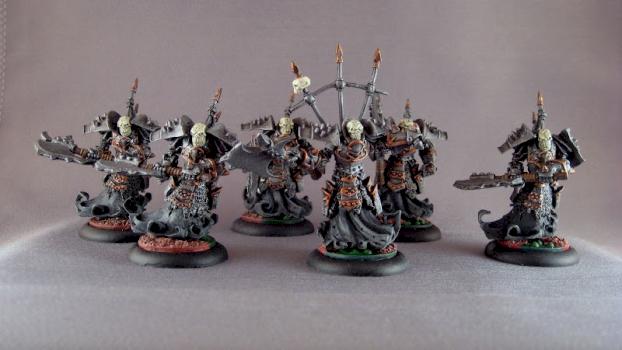 Warmachine Cryx Bane Thralls by ivellos