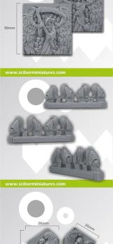 Conversion Parts from Scibor Monstrous Miniatures by Scibor