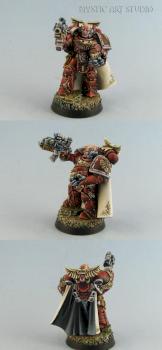 Blood Angels Captain by Benesz