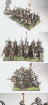 Warmaster (10mm) High Elf - 2nd Unit Silver Helms by Guthwine