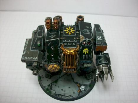 Dreadnought Chaos, Black Legion, Chaos Space Marines by joanel