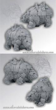 War Bear #3 Scibor Monstrous Miniatures by Scibor