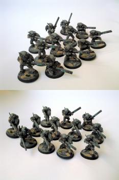 Tau Fire Warrior City Camouflage by CaptainKotelett