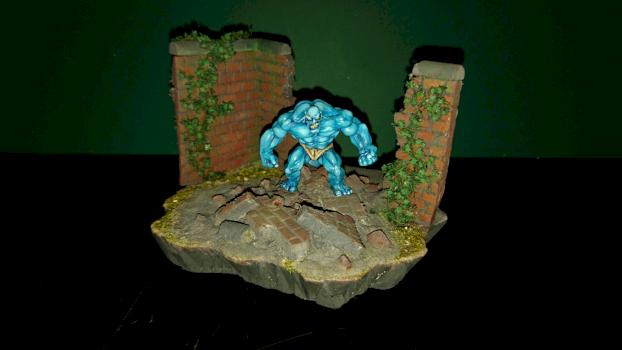 A new park entrance (77170: clay Golem) by SpiritOfMadness