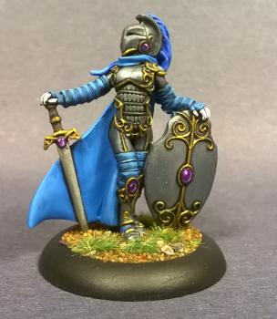 Epic Female Paladin by mikecarrero