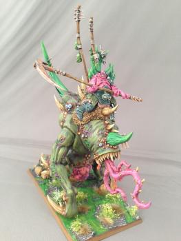 Morbidex Twiceborn the pinkskinned Nurgle dude #2 by w817rogier