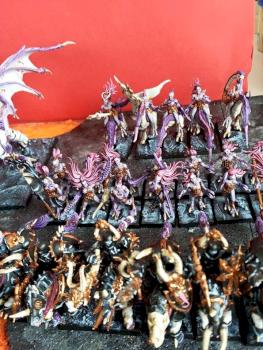 Slaanesh army by feekejames