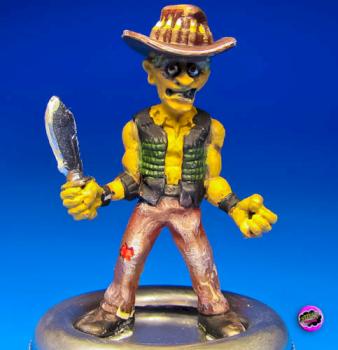 Slug Zombies - Gator Jones / Crocodile Dundee Spoof Toy by stinkycrayons