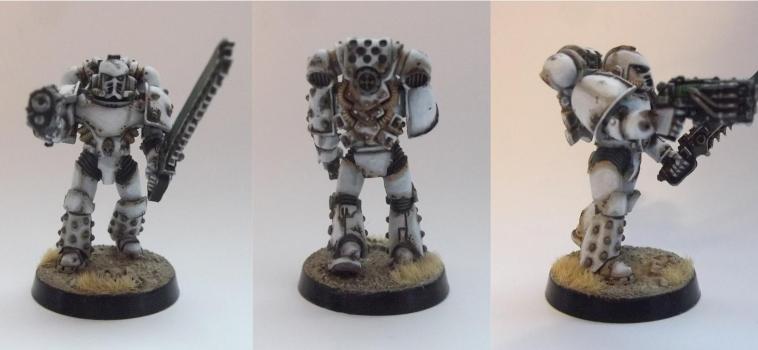 Winterized Marine Armour by Haemogoblin