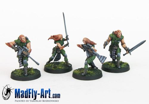 9th Wulver Grenadiers Regiment by MadFlyArtStudio