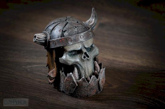 Ork scull Dice cup by lut Forge