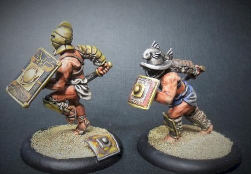 Couple of jugula Gladiators Costed Commission by avalonindustries2040