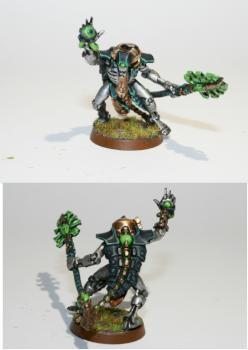 Necron Cryptek by GreenDragonPaints