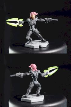 Agent Mercury, Galaxy Defenders, Ares Games by alxmss