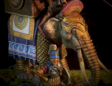 28mm Successor/Seleucid Elephant details by avalonindustries2040