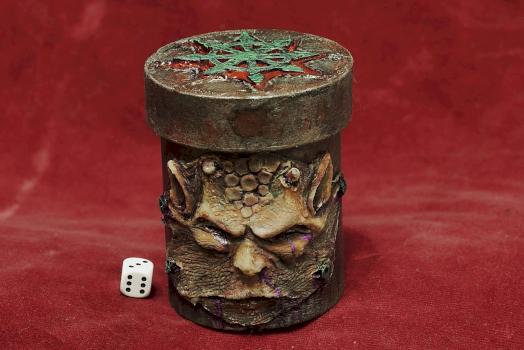 Demonic Dice cup by lut Forge