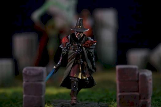 Magnus the witch hunter by AnotherWorld miniatures by Hannibal_Fidias