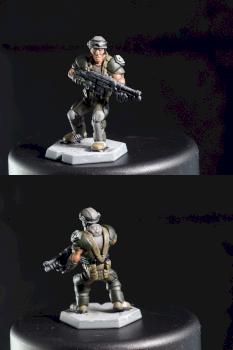 Agent Chromium, Galaxy Defenders, Ares Games by alxmss