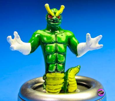 Muscle Toy - Lizzard Green Snake Thingy by stinkycrayons