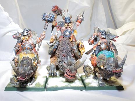 Ogre Rhinox Cavalry by Togaka