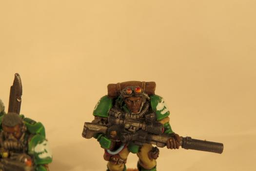 Salamanders Scout Sniper by Abrethor