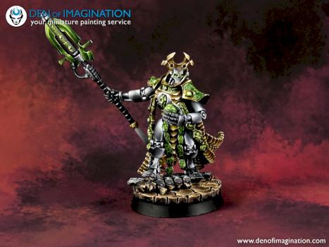 Necron Overlord! by DEN of IMAGINATION