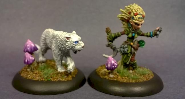 gnome druid & familair by mikecarrero