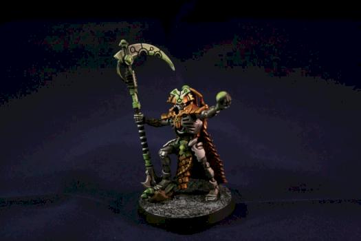 Necron Overlord by Hannibal_Fidias