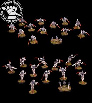 Warhammer 40k Tyranids Tyranid Hormagaunt Brood by cologne painting studio