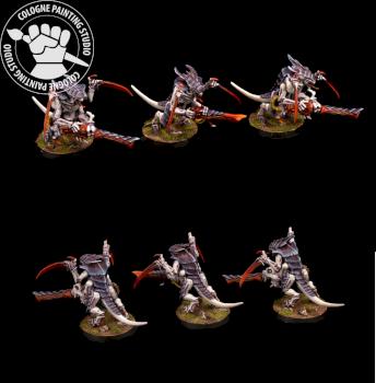 Warhammer 40k Tyranids Tyranid Warriors by cologne painting studio