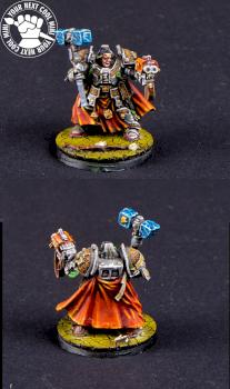 Warhammer 40K Grey Knights, Brother-Captain Stern with Power Hammer by cool-minis.com