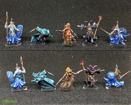 Massive Darkness Heroes by FigAmat