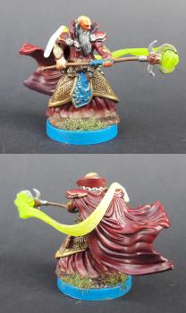 Dungeons & Dragons Nolzur’s Marvelous Miniatures Human Wizard by DavethaDon
