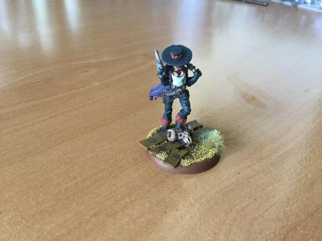 PERDITA ORTEGA GUILD  MALIFAUX ALTERNATIVE WYRD METAL PRO PAINTED by juanlurockerman