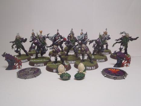 Blood Bowl Naggaroth Nightmares by llyrwj