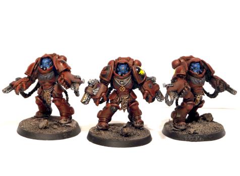 Blood Angels Primaris Aggressors by Grim Factorum