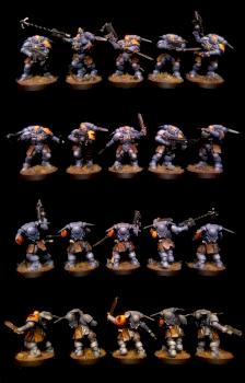 Space Wolves Primaris Reivers Kill Team by vermin`