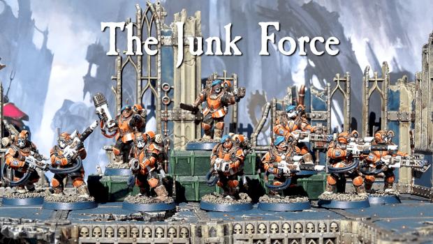 My Tempestus Scion Kill Team: The Junk Force ! by mikebozo