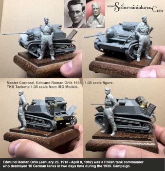 1;35 Polish tank crew by Scibor