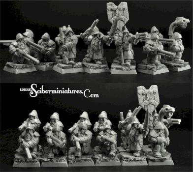 Dwarves gunners by Scibor
