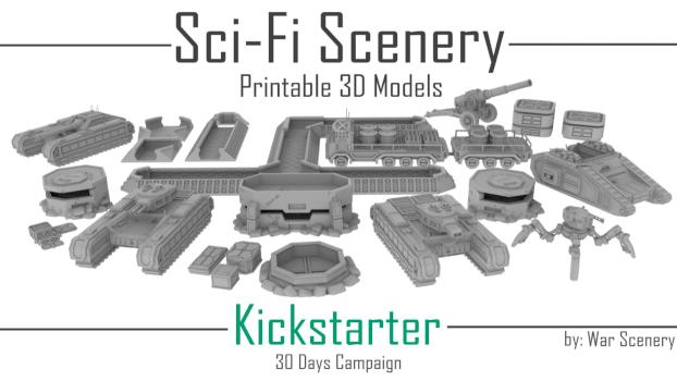 Sci Fi Scenery by War Scenery