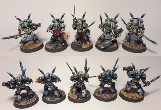 Grey Knights - Interceptor Squad by Carl