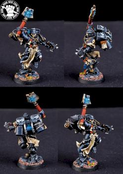 Warhammer 40K Space Marines Chaplain with Jump Pack by cool-minis.com