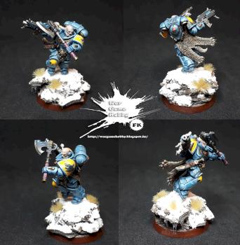 Haldor Icepelt - Space Wolves battle commander by Kova