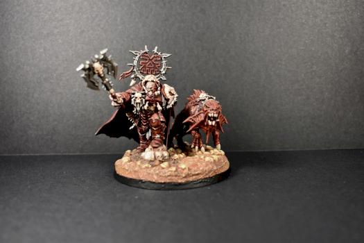 Mighty Lord Khorne by juanlurockerman