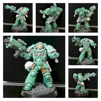 Primaris space marine by jibster