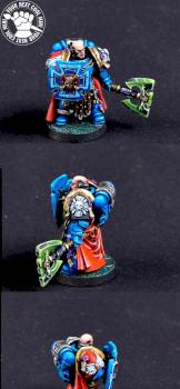 Warhammer 40K Space Marines Ultramarine, Master of the Chapter by cool-minis.com